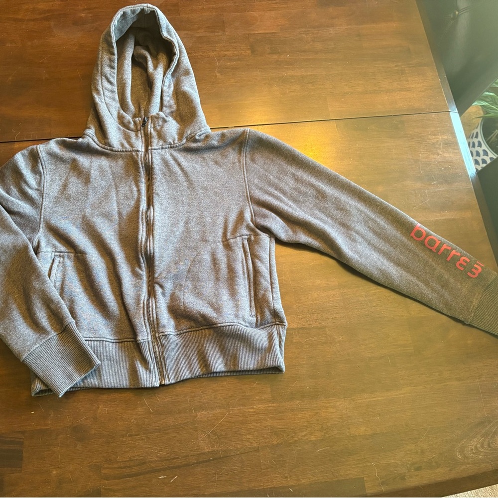 Barre3 cropped hoodie